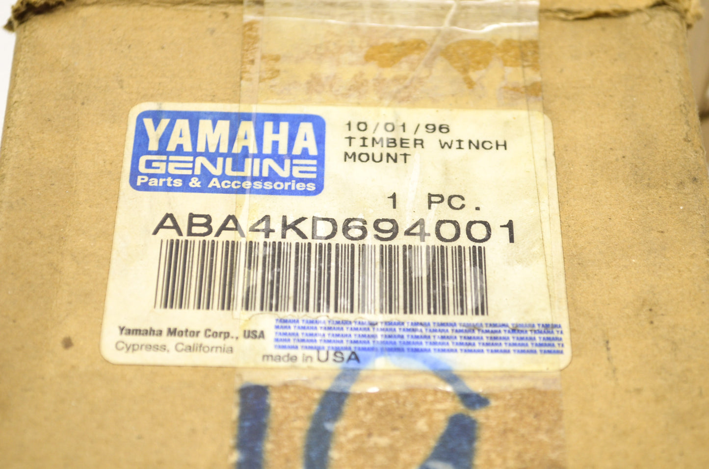 Timber Winch Mount NOS