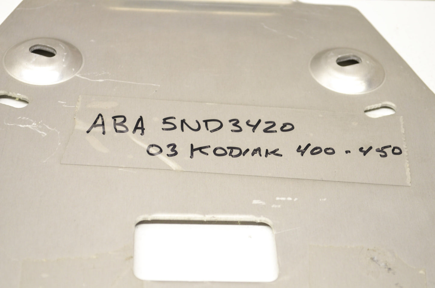 03 Kodiak 400-450 Skid Plate NOS