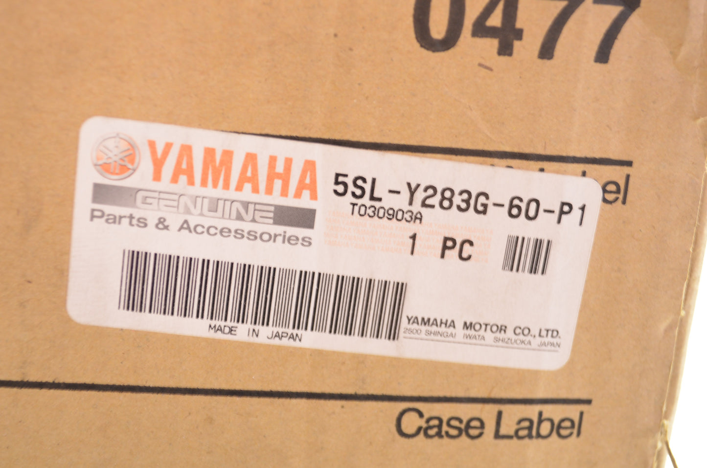 OEM Yamaha 5SL-Y283G-60-P1 Upper Cowling Assembly NOS