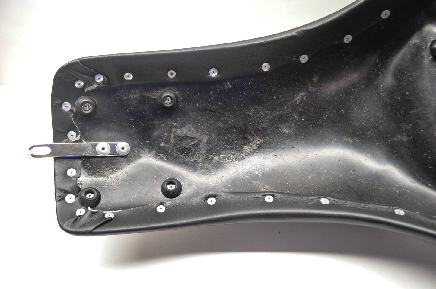 Black Solo Gunfighter Seat W/ Studs NOS