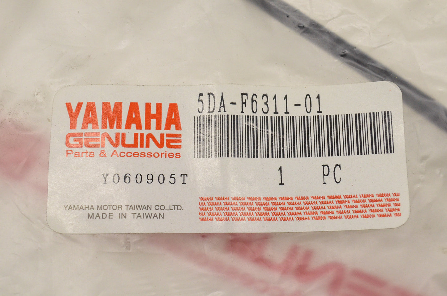 OEM Yamaha 5DA-F6311-01-00 Throttle Cable 1 NOS