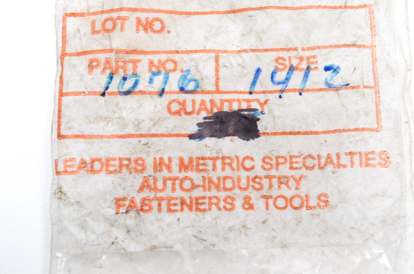 Wurth 10761412 Hex Bolts Qty 20 NOS