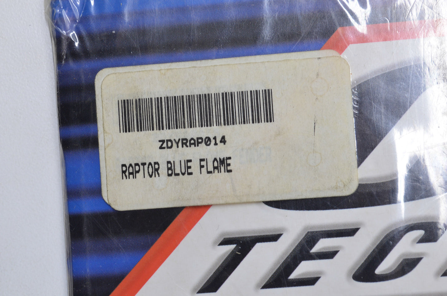 Ceet ZDYRAP014 Yamaha Raptor Blue Flame Decal Kit NOS