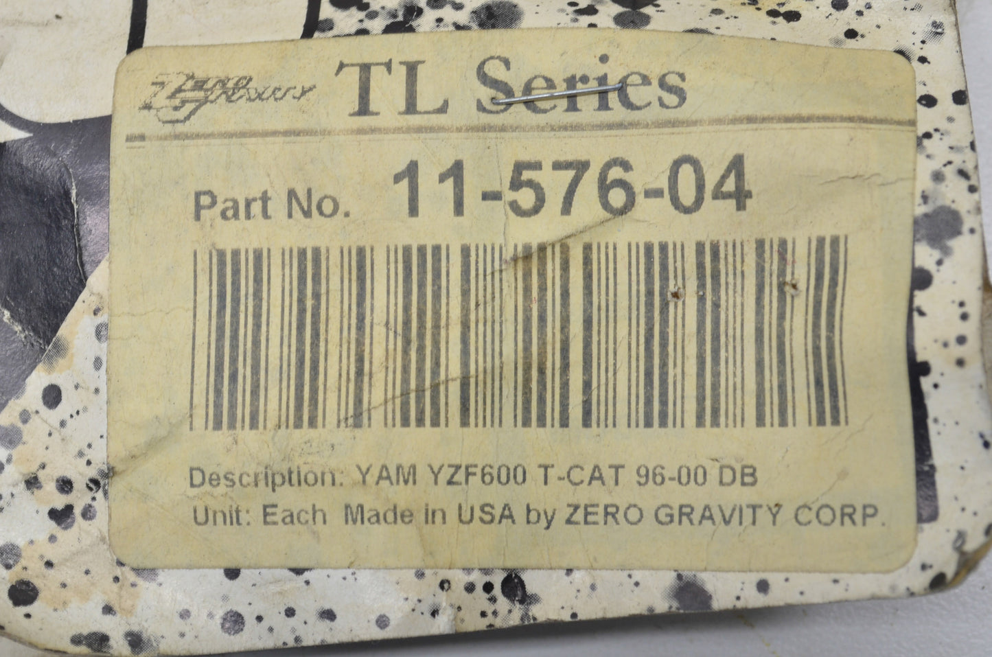 Zero Gravity 11-576-04 Transparent Blue Windshield NOS
