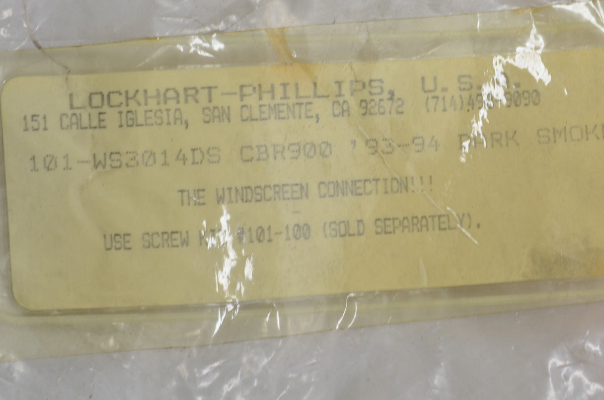 Lockhart Phillips 101-WS3014DS Smoke Speedscreen NOS