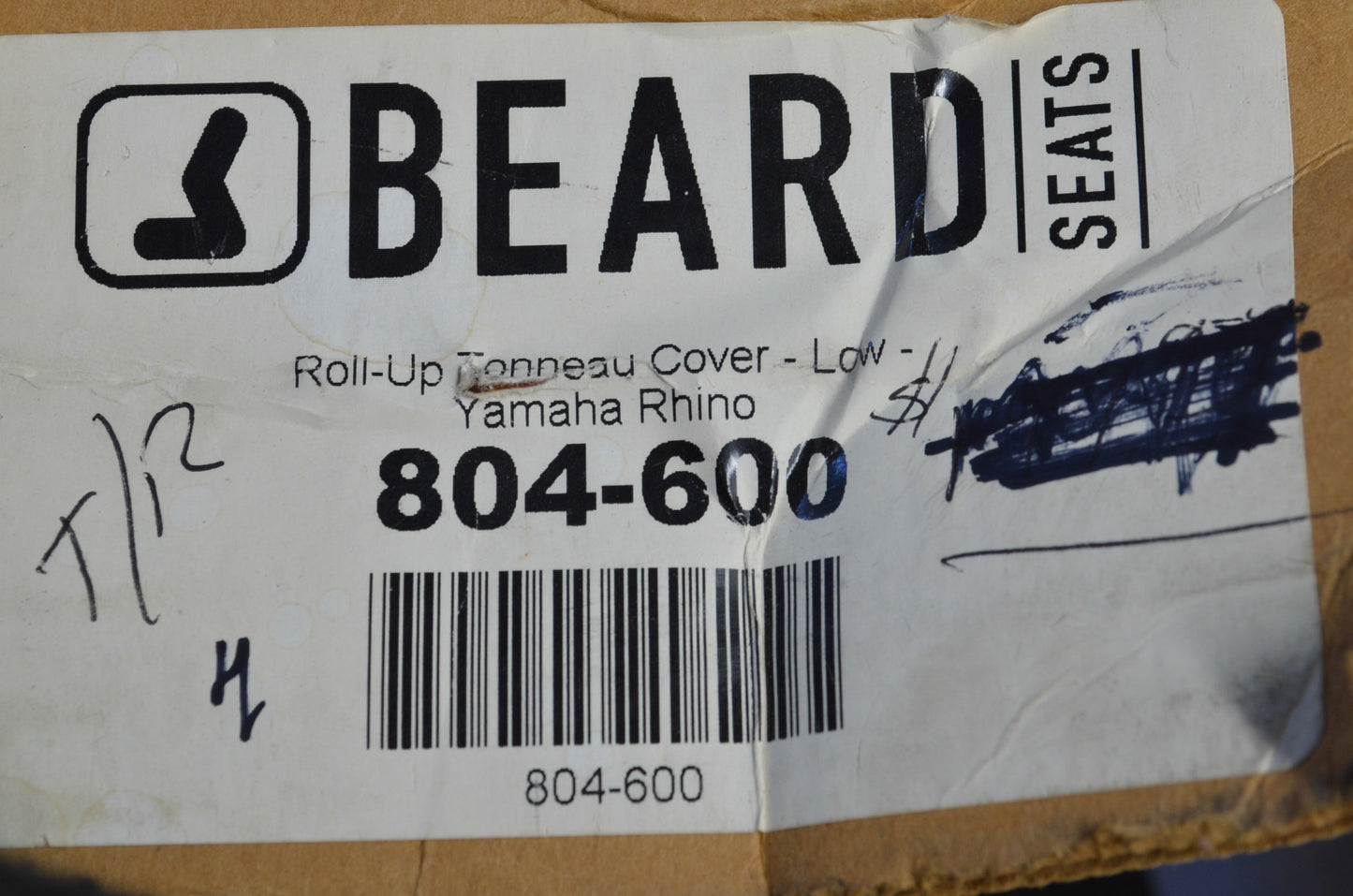 Beard Seats 804-600 Roll Up Tonneau Cover Kit NOS