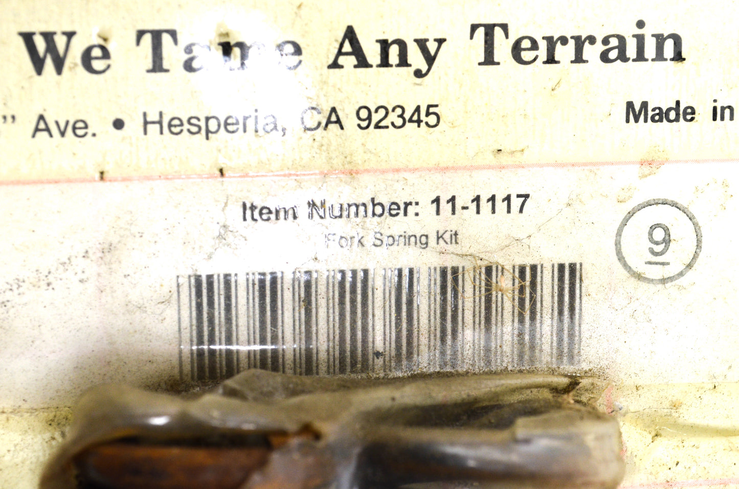 New Progressive Suspension Fork Springs Kit NOS