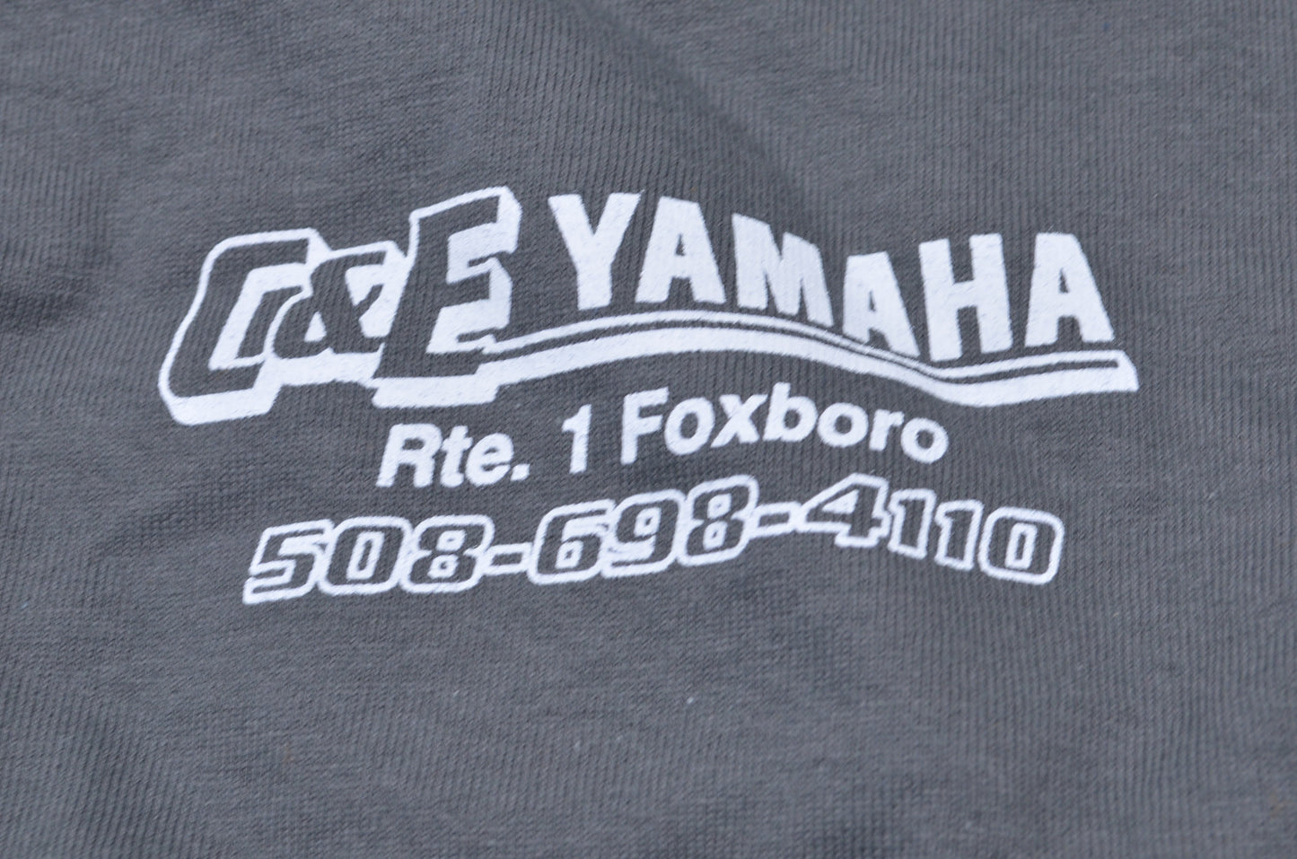 Gildan Large Dark Grey C&E Yamaha Shirt NOS