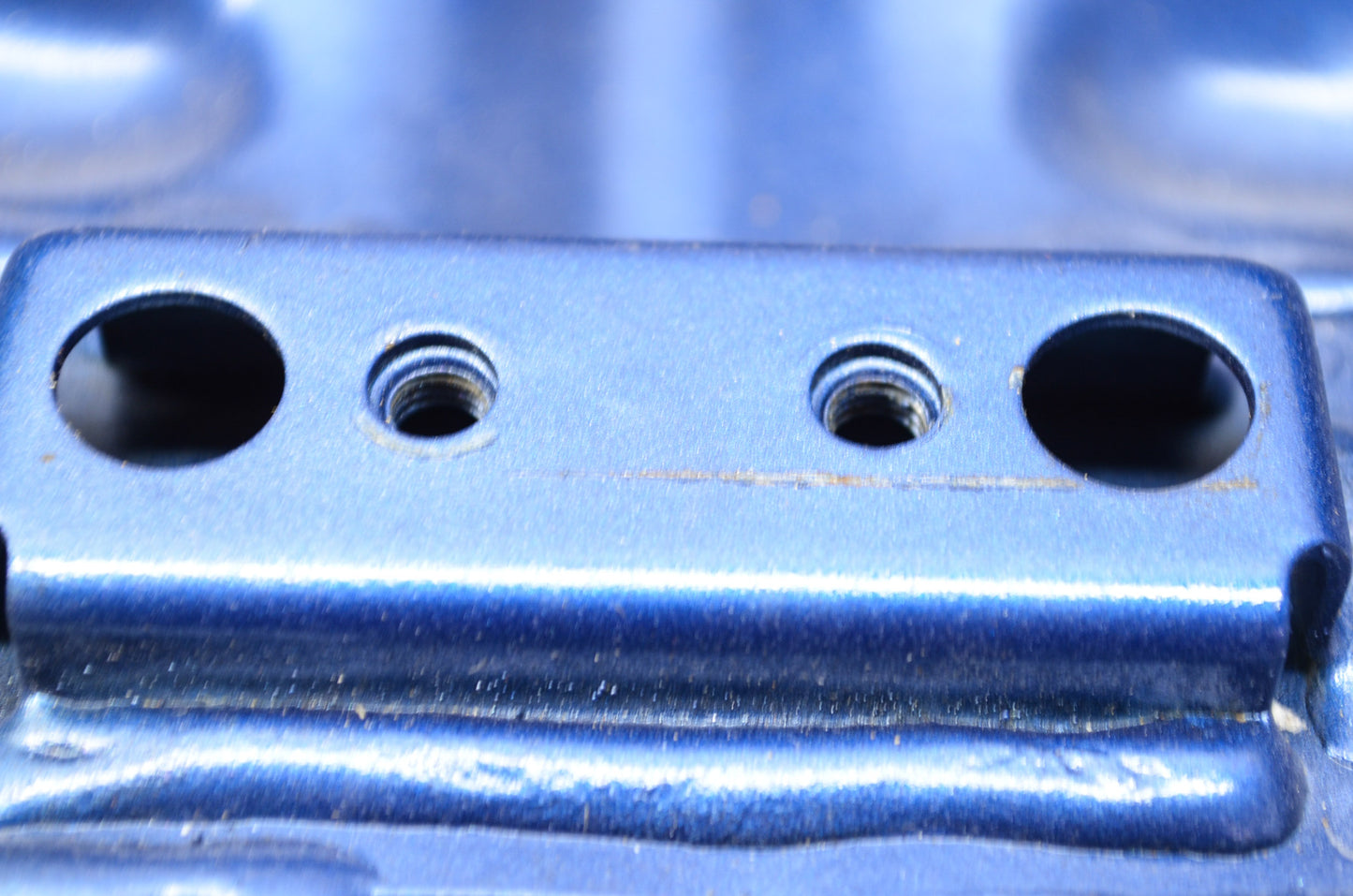 Blue White Royal Star Fuel Tank