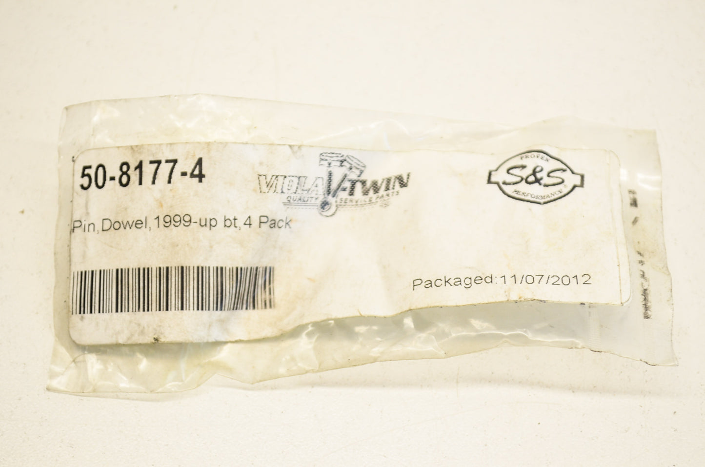 Dowel Pin Qty 4 NOS