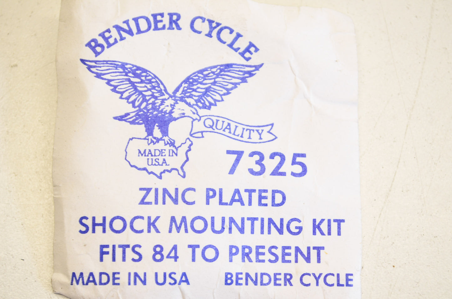 Bender Cycle 7325 Shock Mounting Kit NOS