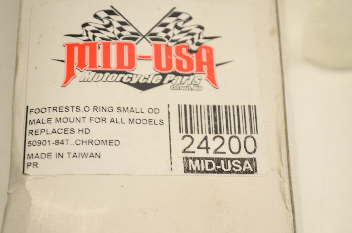 Mid USA 24200, 50901-84T Foot Peg NOS