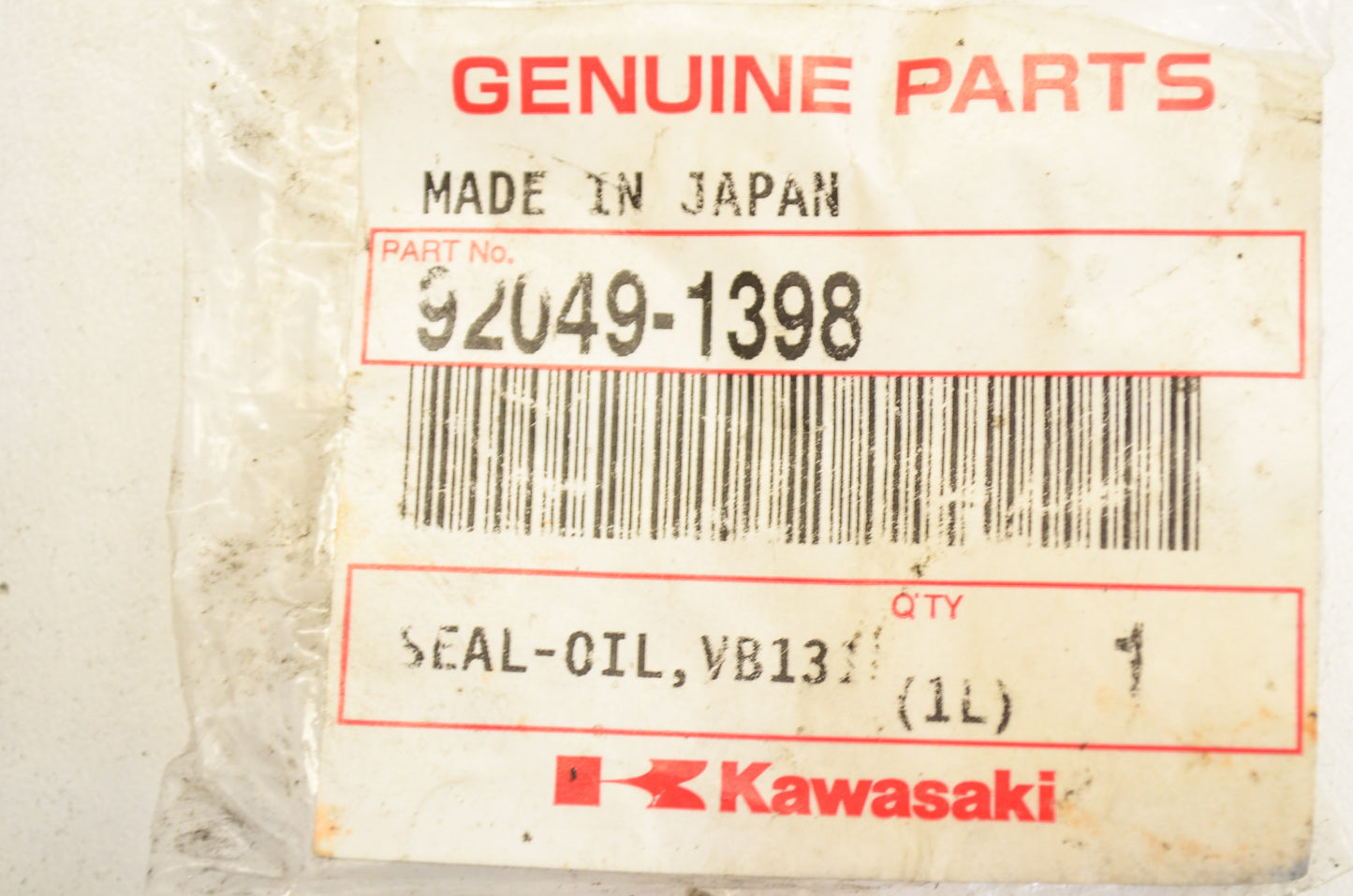 New OEM Kawasaki Oil Seal NOS