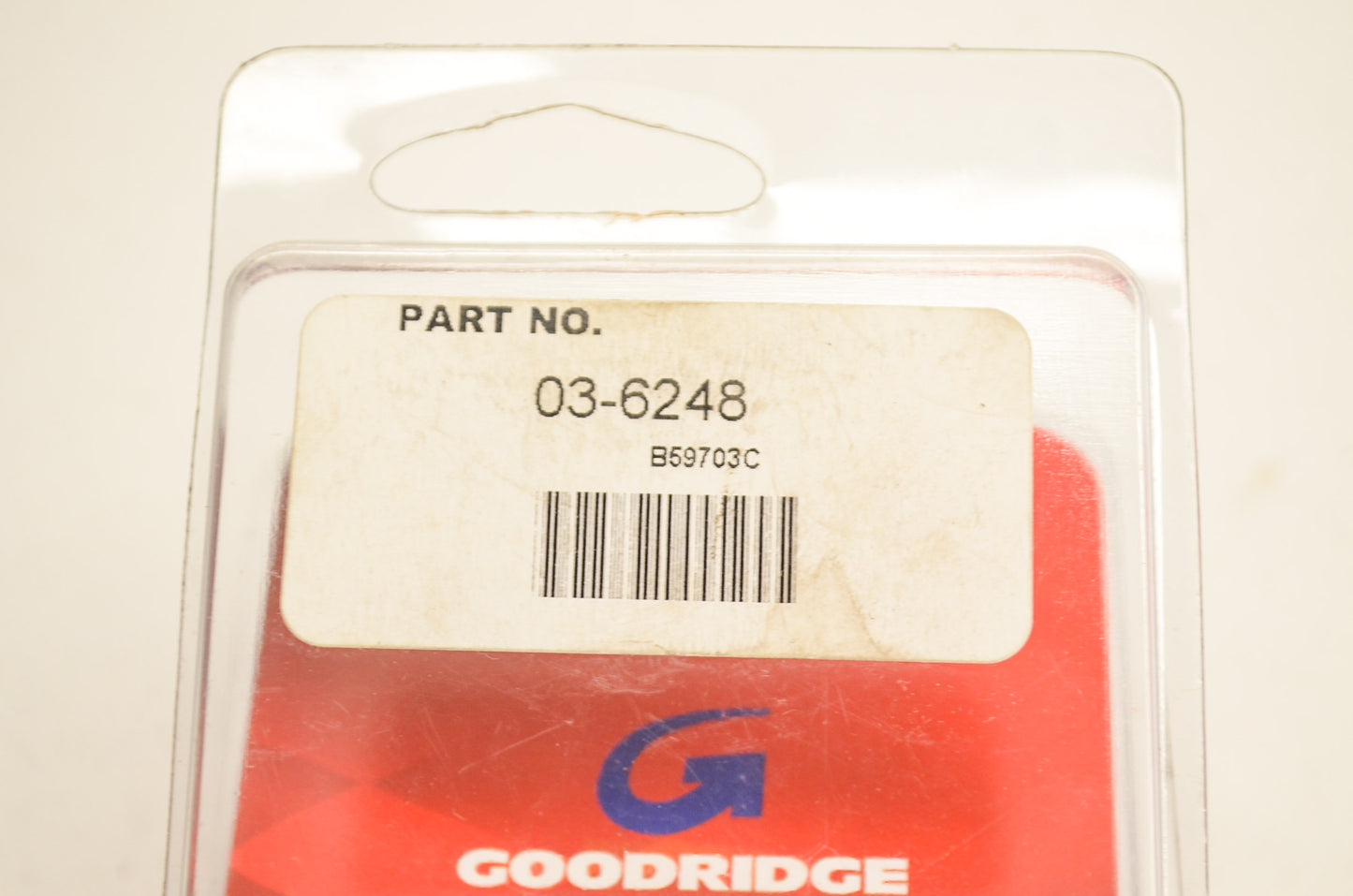 Goodridge 03-6248, B59703C Banjo Brake Adapter 10mm NOS
