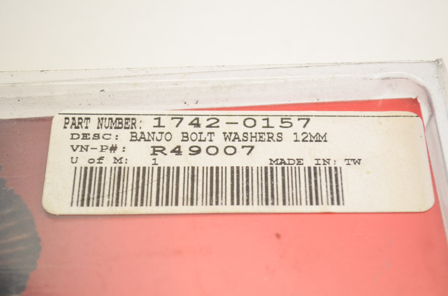 New Russell Banjo Bolt Washer 12mm QTY 8 NOS