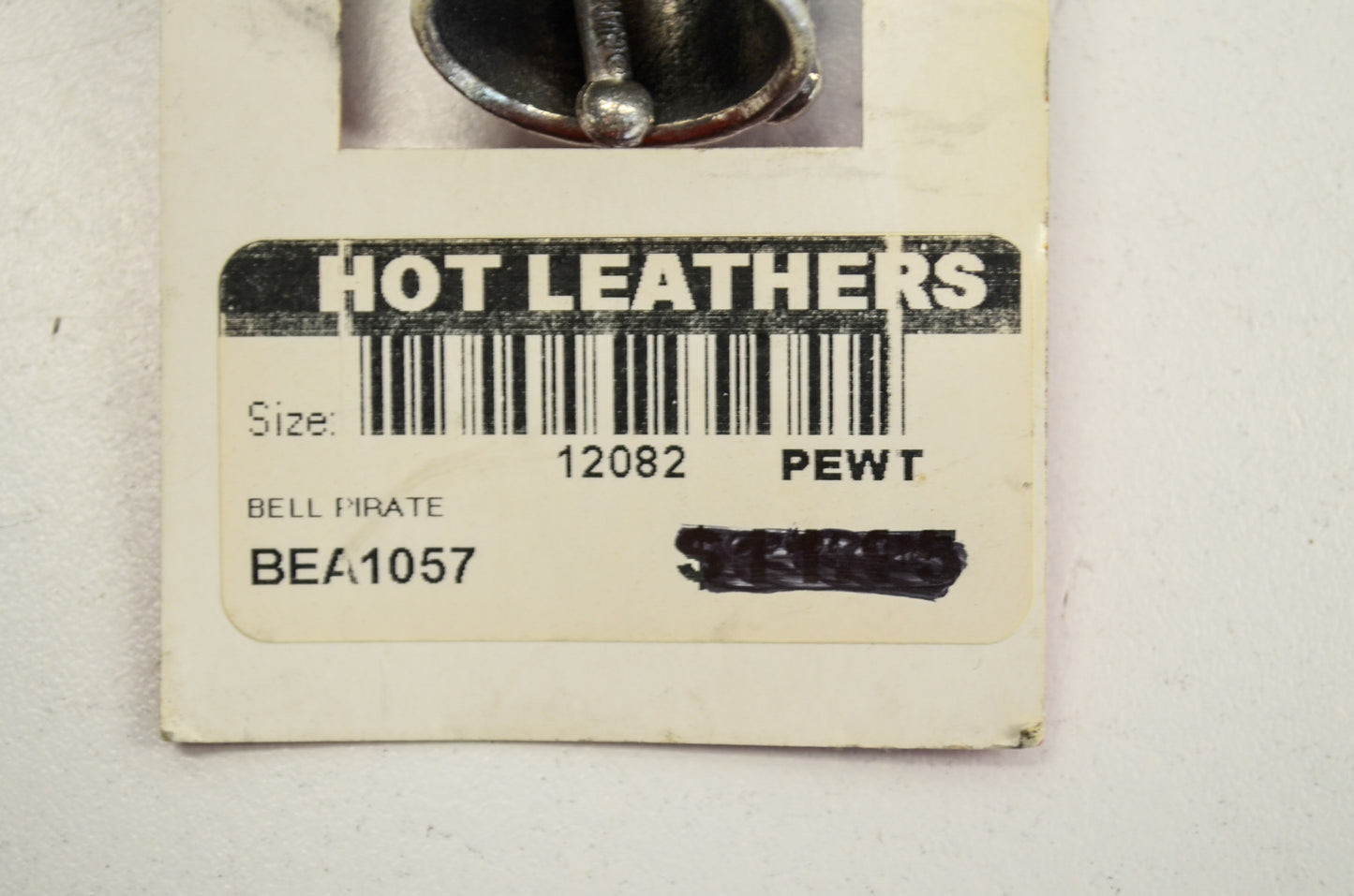 New Hot Leathers Guardian Bell Keychain Pirate NOS