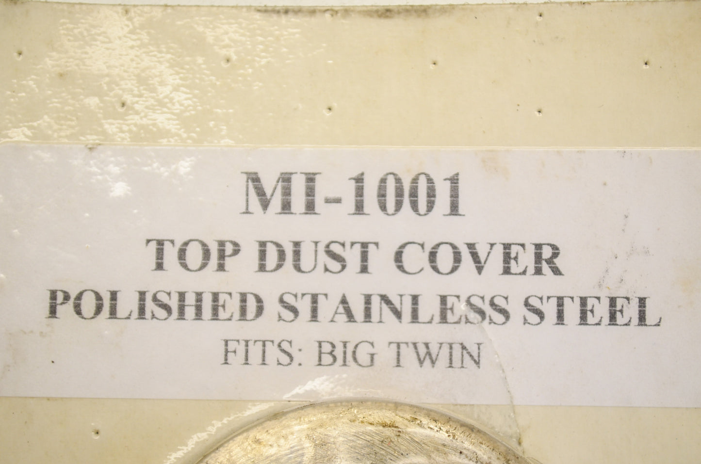 Milwaukee Iron MI-1001 Top Dust Cover NOS