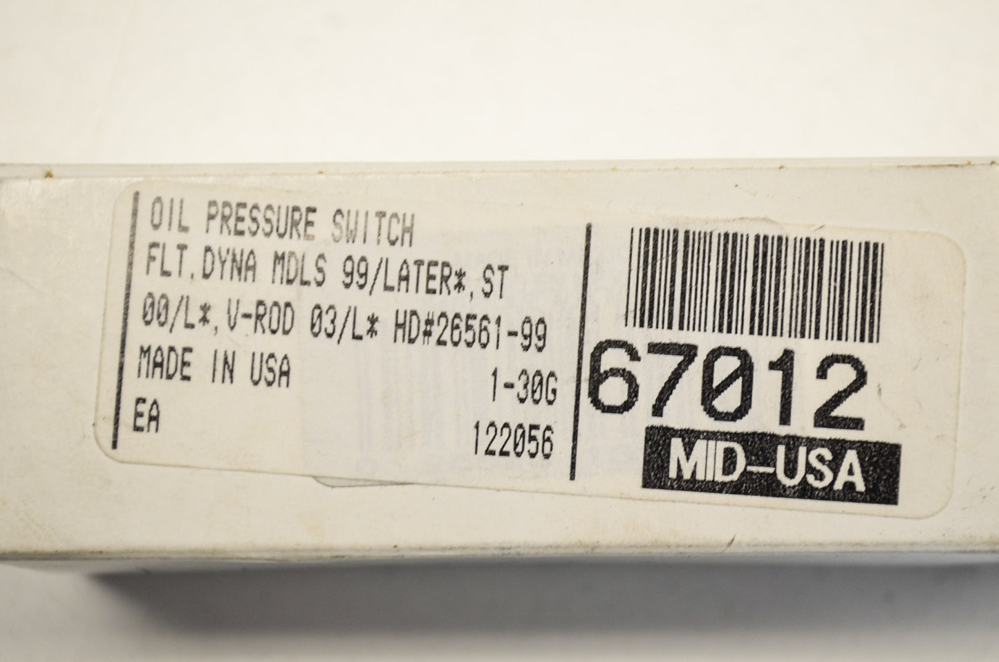 Oil Pressure Switch NOS