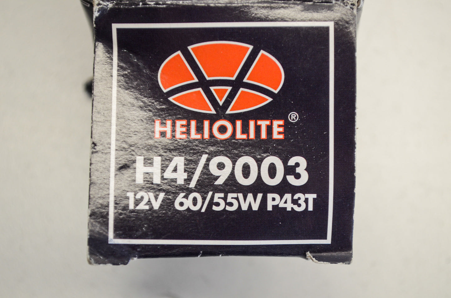 New Heliolite Halogen H4 Bulb 12V 60/55W P43T NOS
