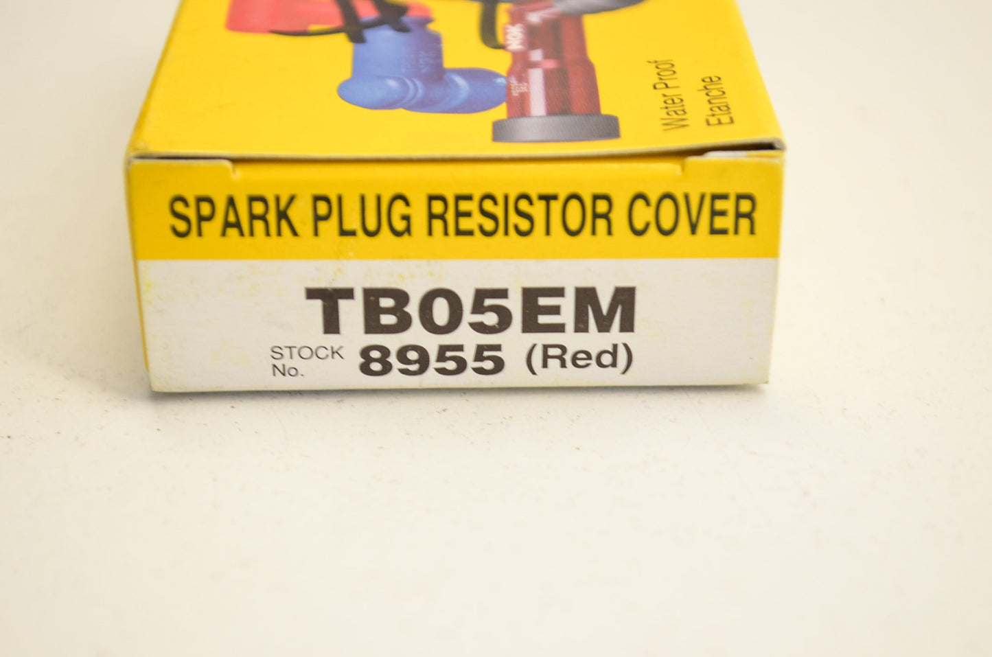 New NGK Spark Plug Resistor Cover Red NOS