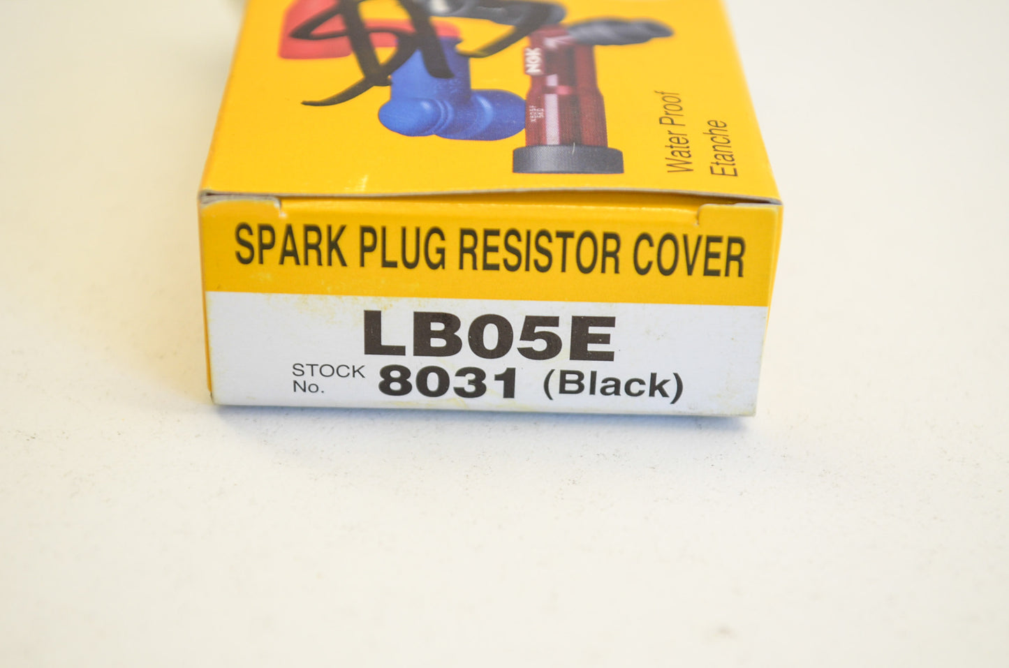 New NGK Waterproof Spark Plug Resistor Cover Black NOS