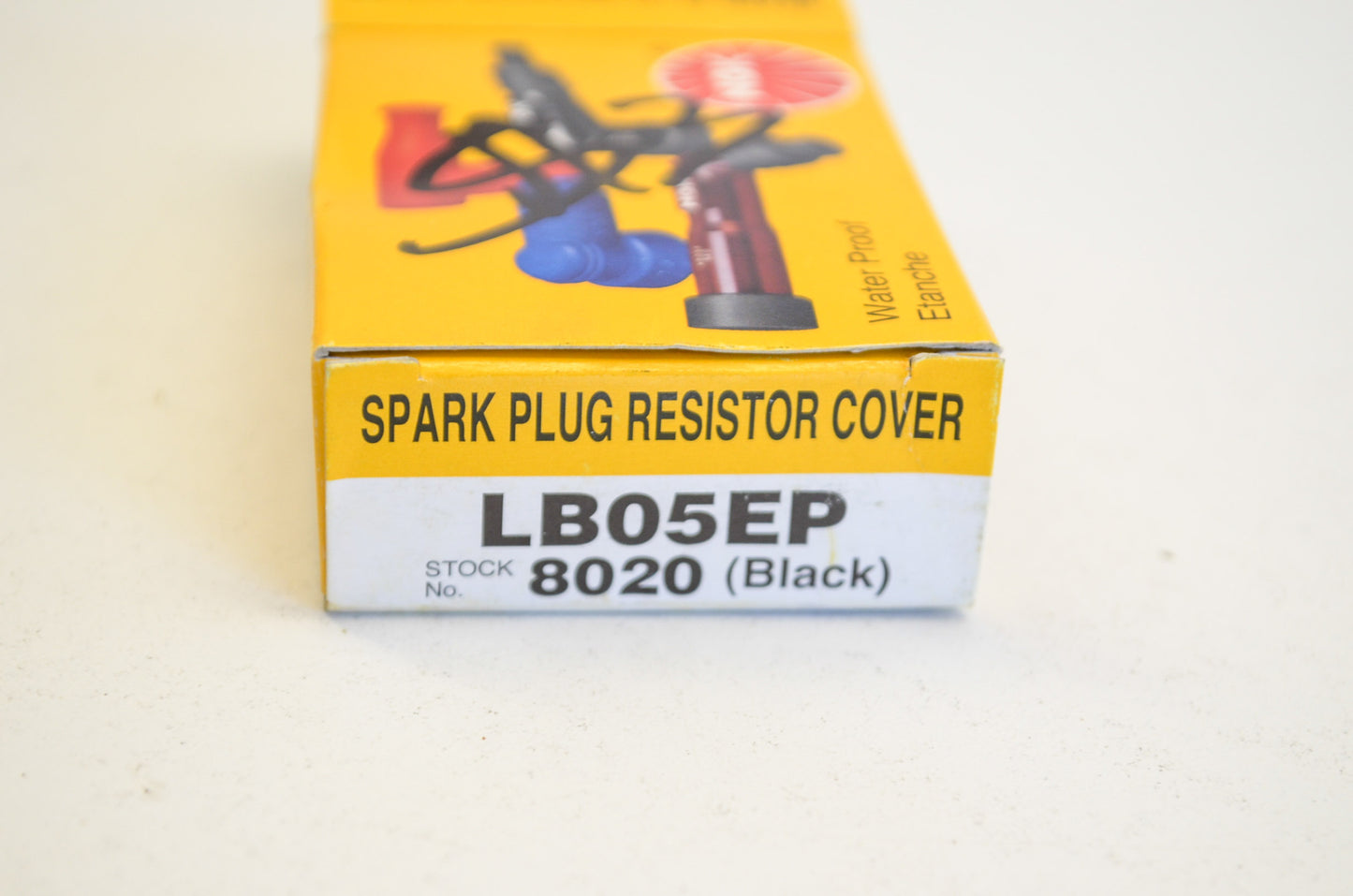 New NGK Waterproof Spark Plug Resistor Cover Black NOS