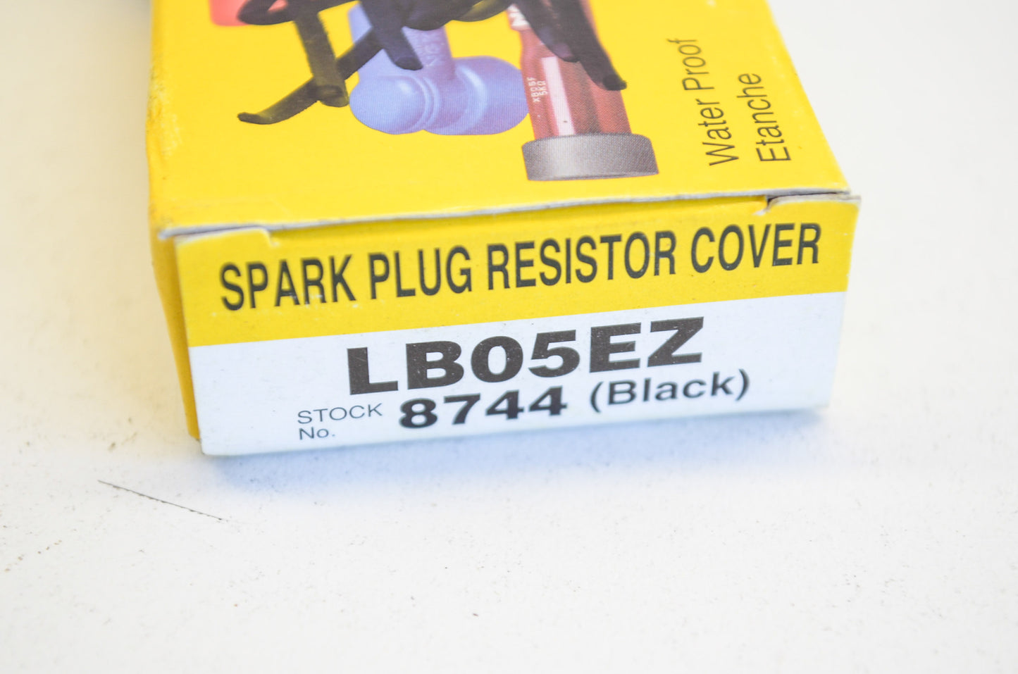 New NGK Waterproof Spark Plug Resistor Cover Black QTY 2 NOS