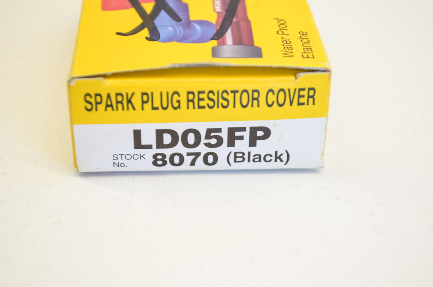 New NGK Waterproof Spark Plug Resistor Cover Black NOS