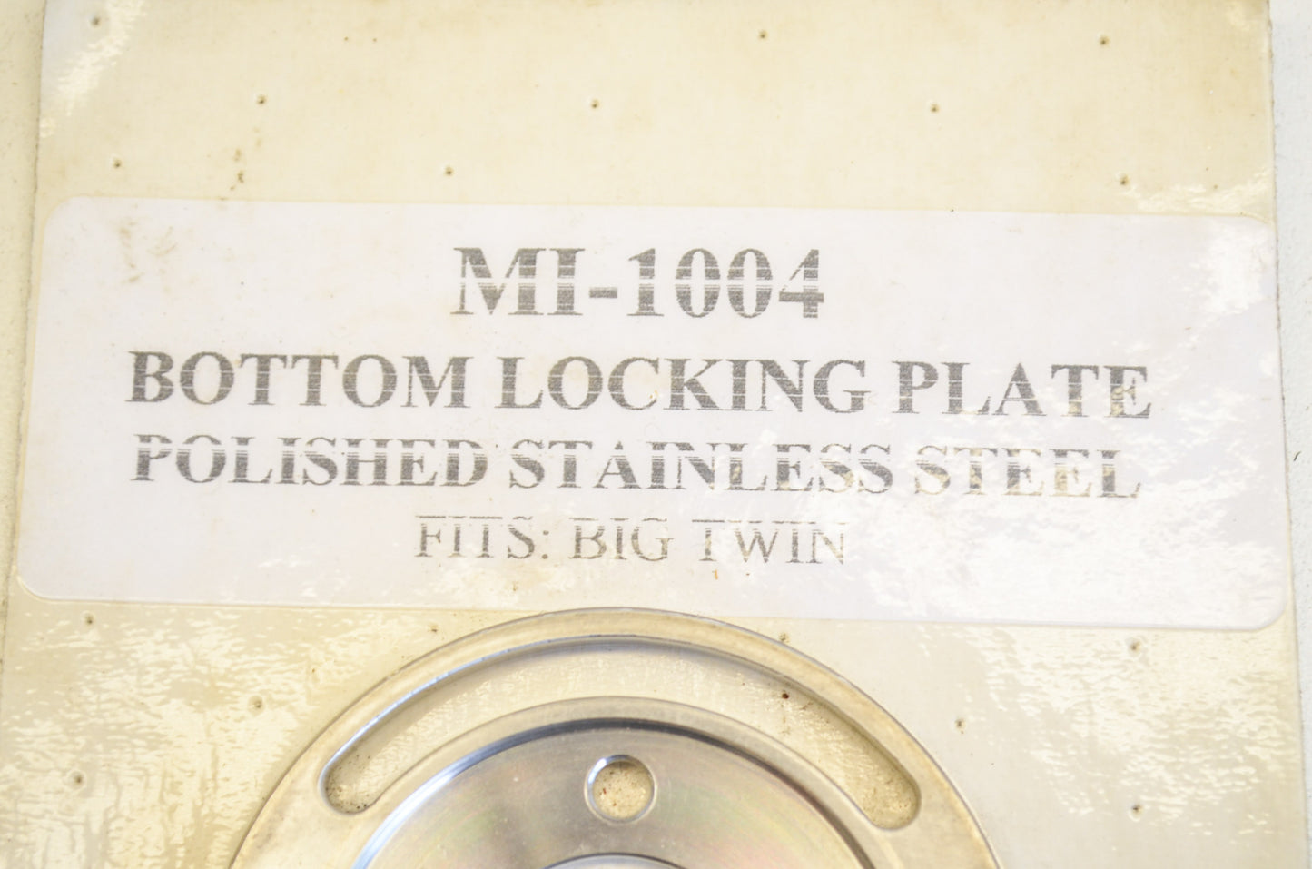 Bottom Locking Plate NOS