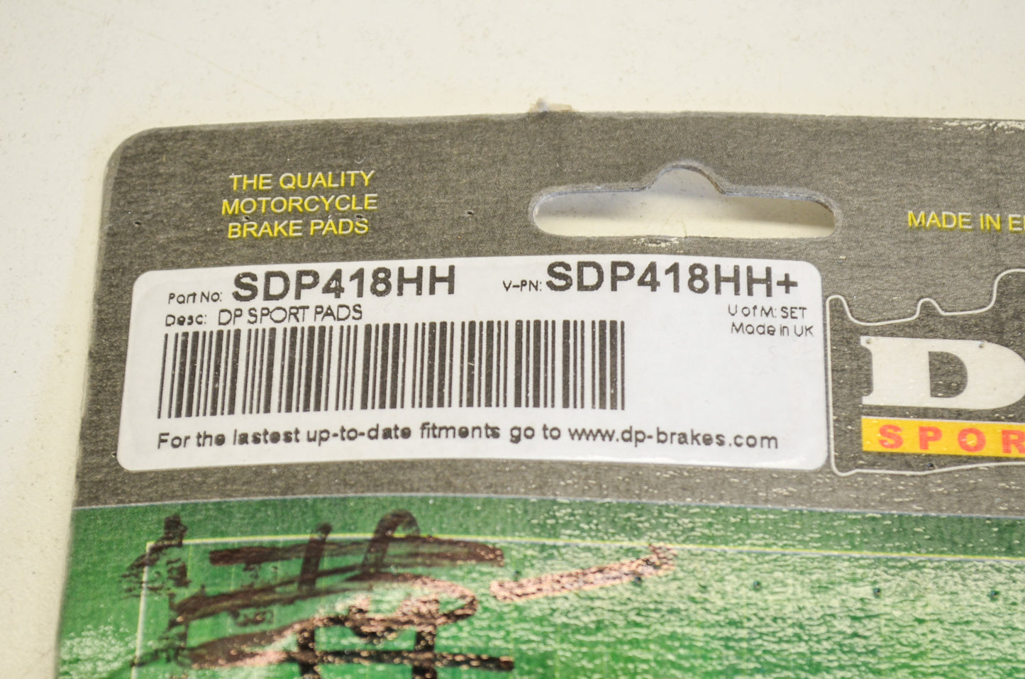 New DP Brakes Sport Brake Pad Kit NOS