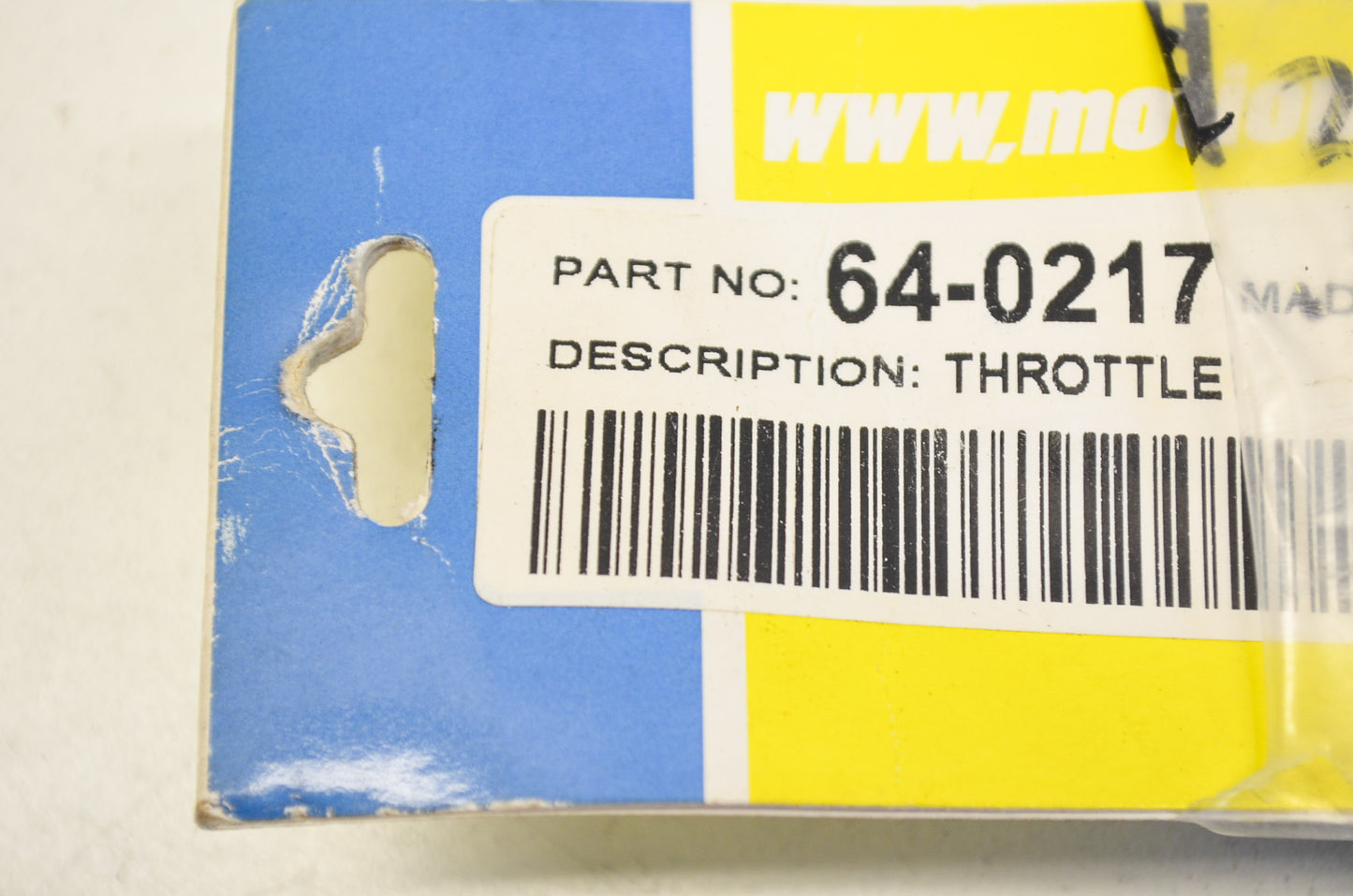 New Motion Pro Armor Coat Throttle Cable NOS