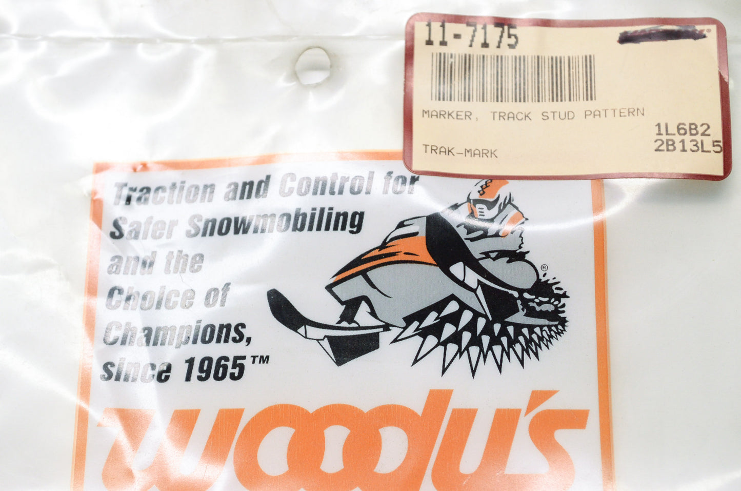 Trak Mark Traction Master Track Stud Pattern Marker NOS