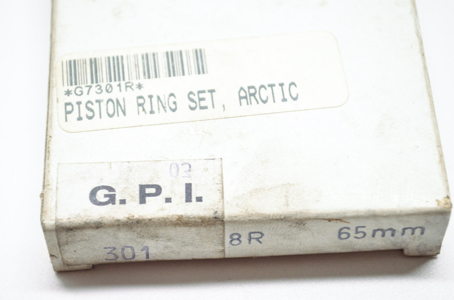 New GPI Piston Ring Set 65mm NOS