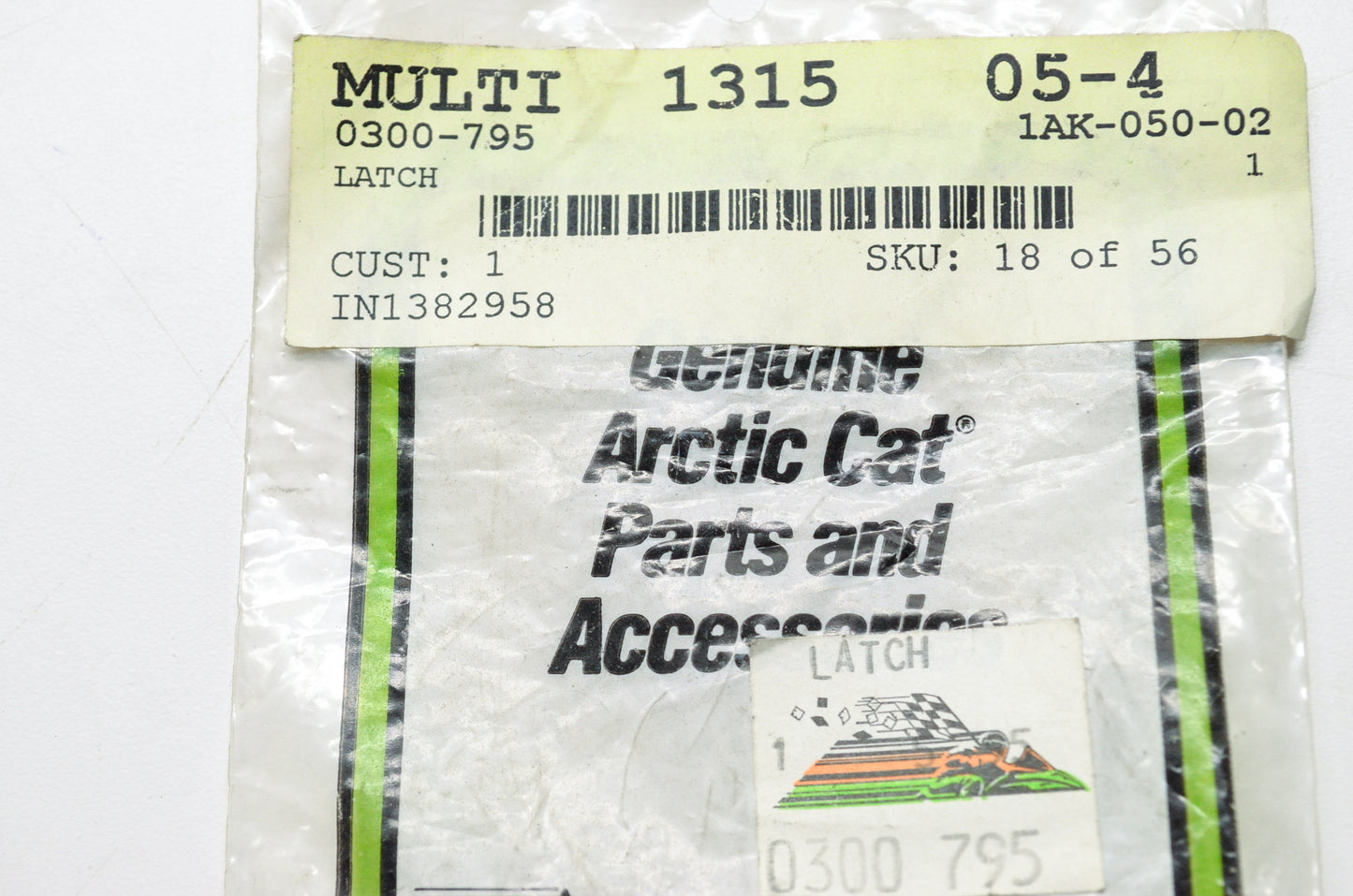 OEM Arctic Cat 0300-795 Latch NOS