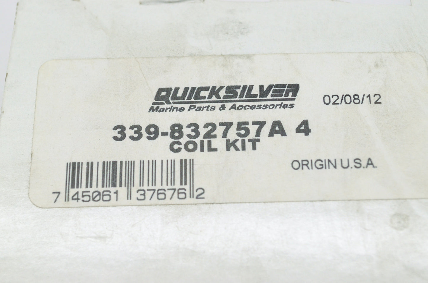 New OEM Quicksilver Mercury Marine Coil NOS