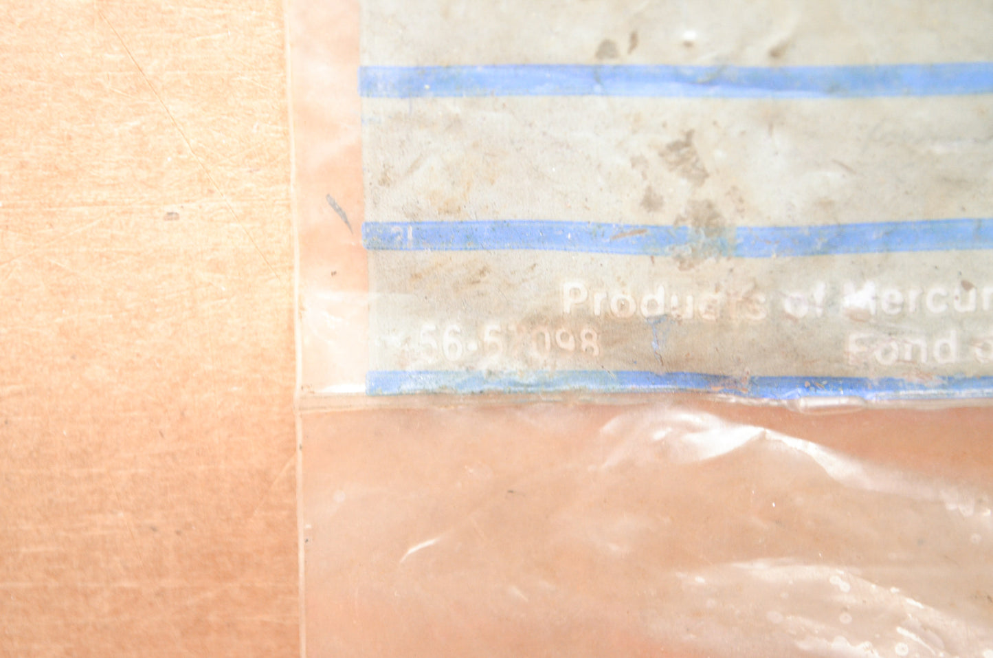 Quicksilver 56-67098 Mercury Marine Plate Kit NOS