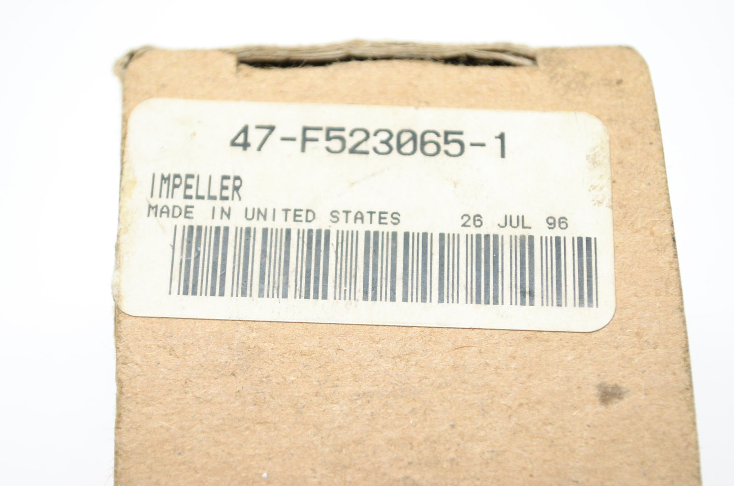 Quicksilver 47-F523065-1 Mercury Marine Impeller NOS