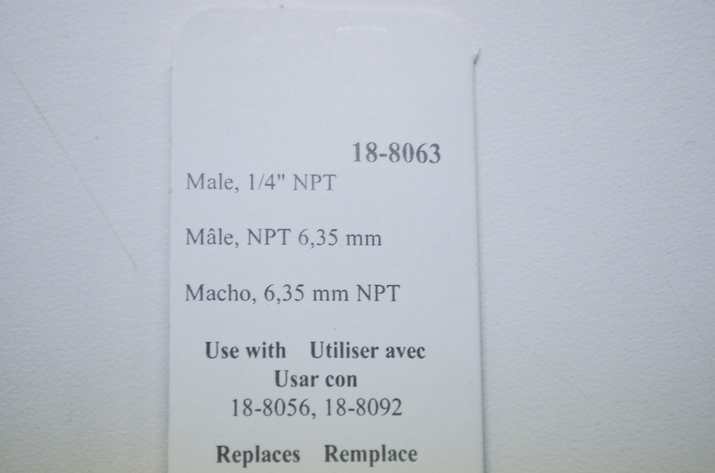 New Sierra Tank Connector