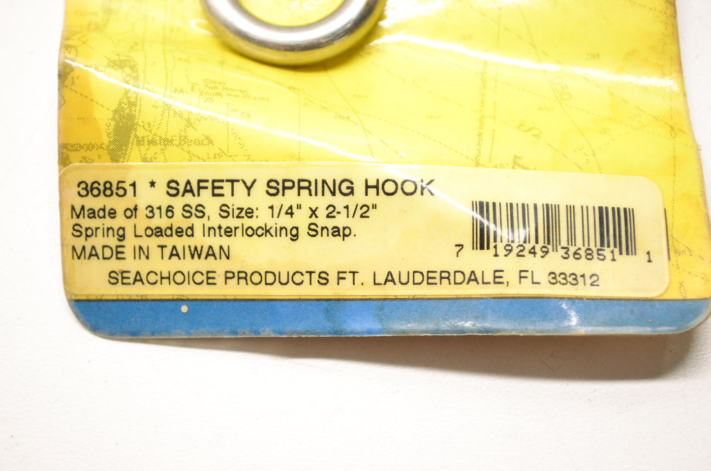 Safety Spring Hook 1/4x2-1/2' NOS