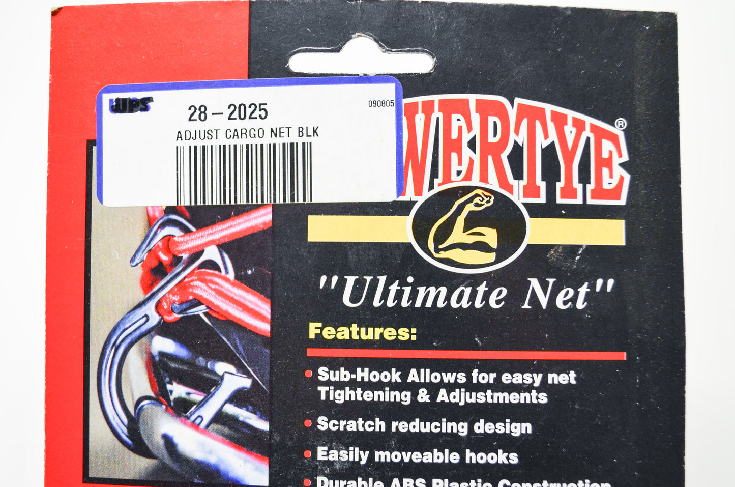 15' x 15' Adjustable Cargo Net NOS