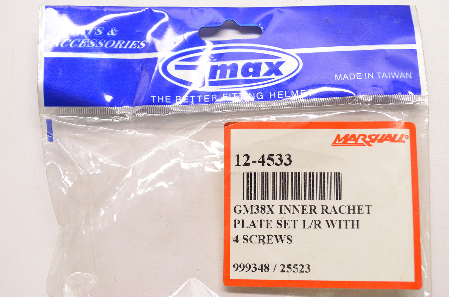 Left Right Inner Ratchet Plate Set w/ 4 Screws NOS