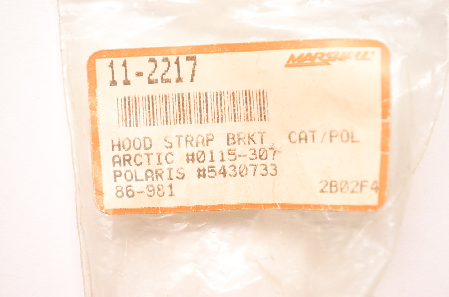 Hood Strap Bracket Arctic Cat Polaris NOS