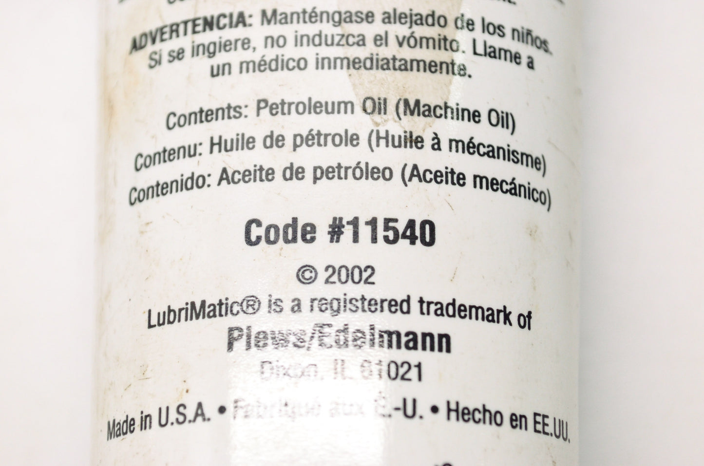 New LubriMatic 80w/90 High Viscosity Lower Unit Gear Lube 10 oz. 295 ml NOS