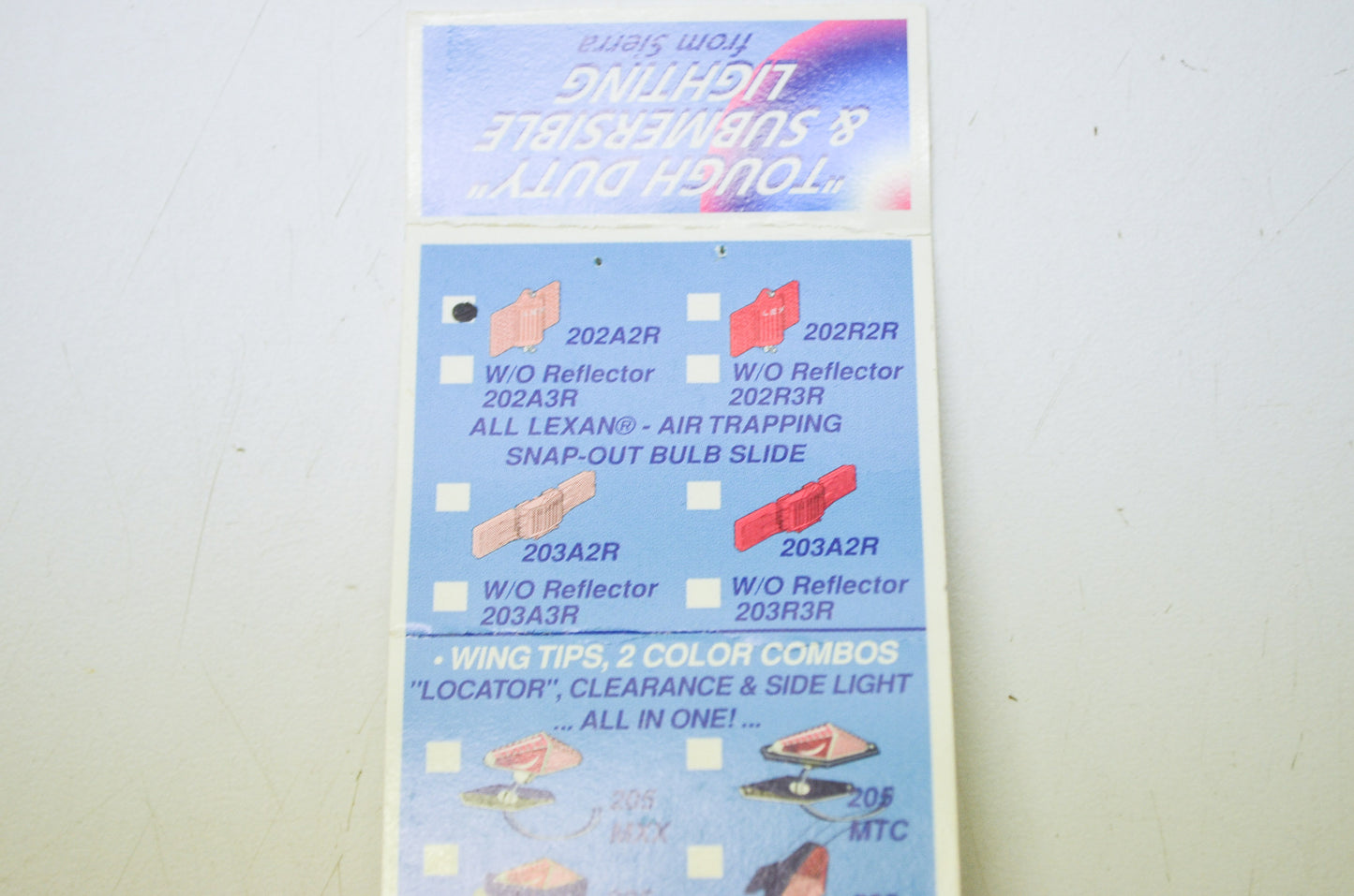 New Sierra Tough Duty & Submersible Marker Light Amber