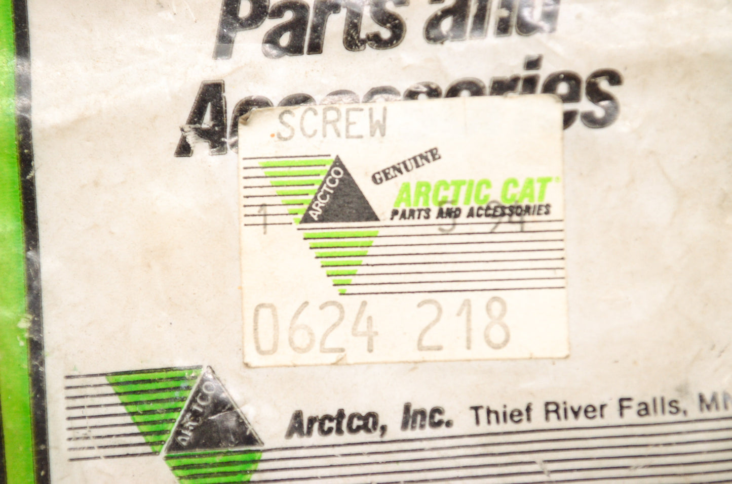 OEM Arctic Cat 0624-218 PHPNH 4MMx20-Stainless Steel Machine Screw NOS