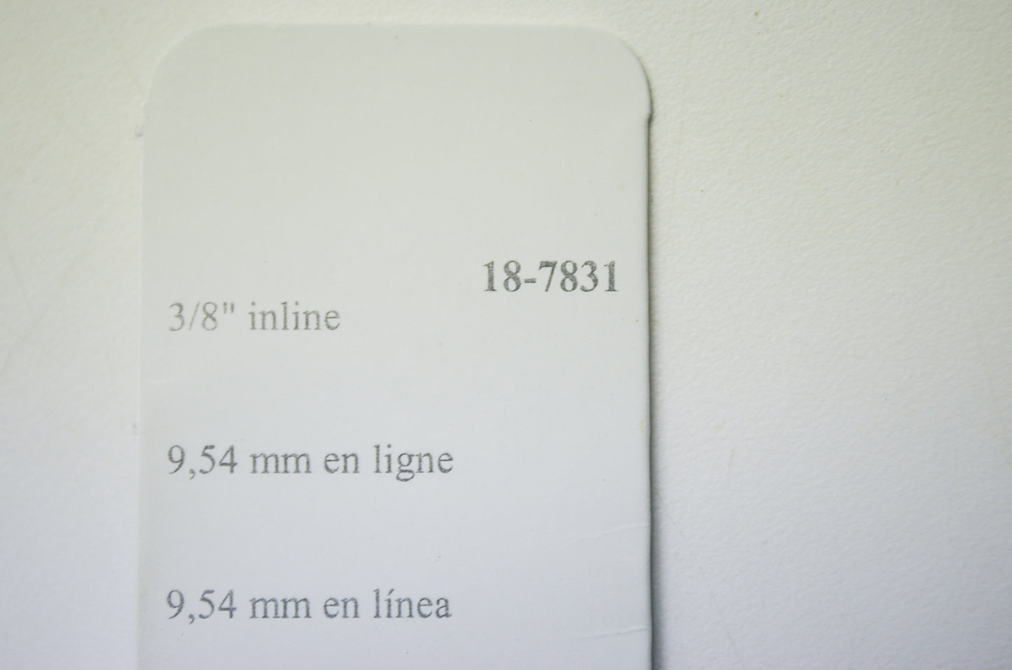 New Sierra Fuel Filter 3/8' Inline
