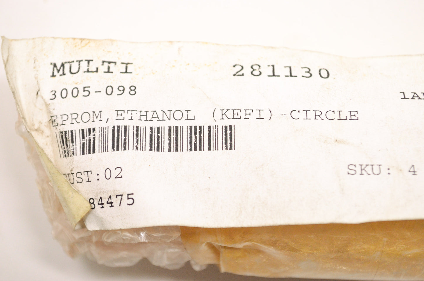 OEM Arctic Cat 3005-098 Eprom Ethanol (KEFI) Circle NOS