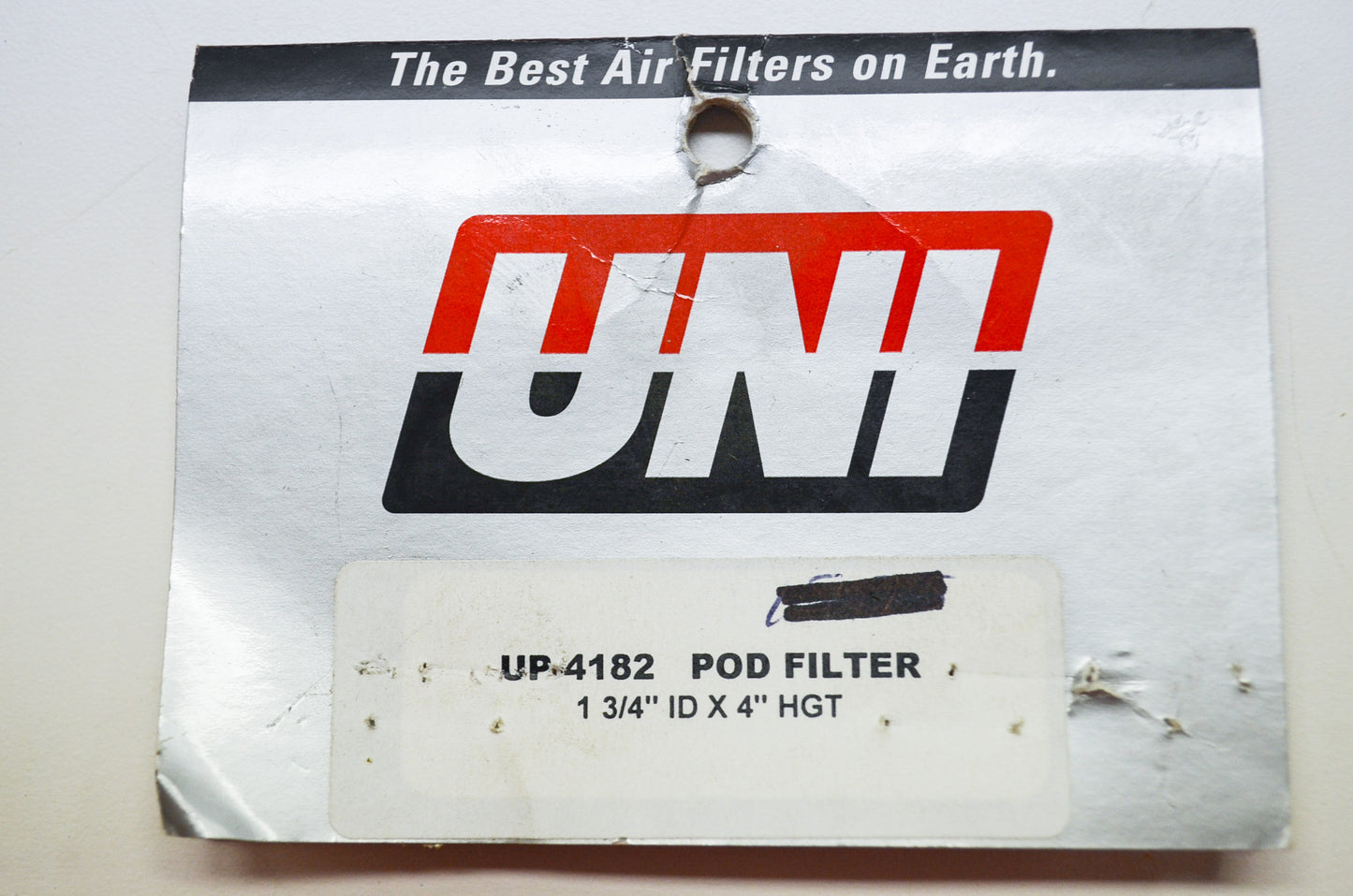 Uni Pod Filter 1 3/4' ID x 4' HGT NOS