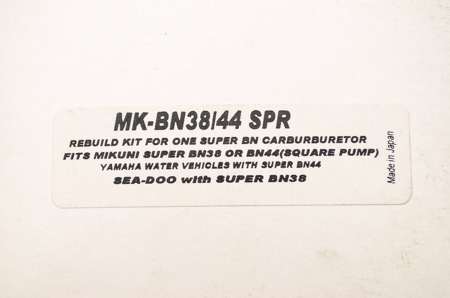 New Mikuni Repair Kit Super BN 34 38 44 46mm Square Fuel Pump NOS
