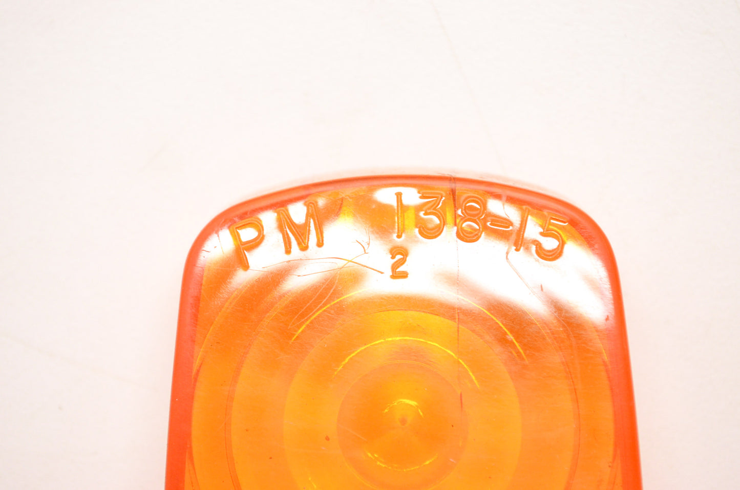 Amber Orange Clearance Marker Light Plastic Lens